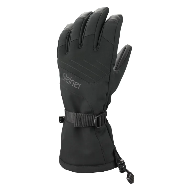 Steiner Mountain Junior Ski Gloves - Black
